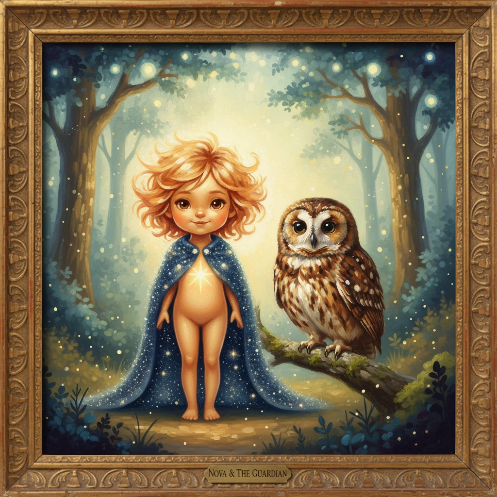 The Little Star's Gentle Glow - fairy-tale