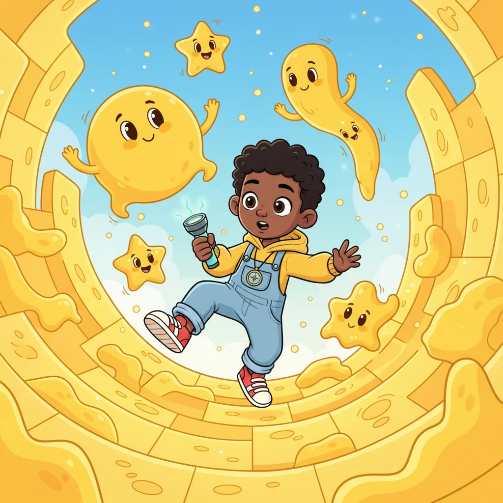 Milo's Whimsical Maze Escape