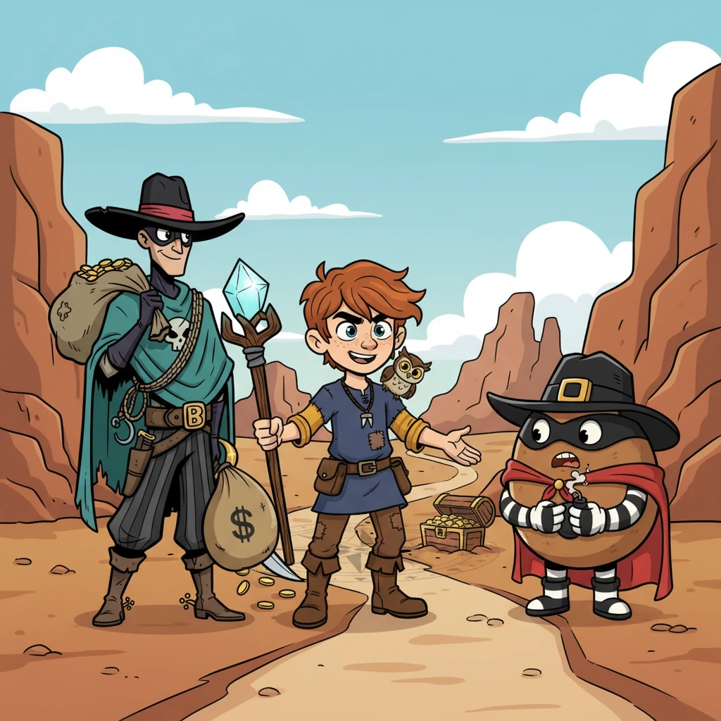 The Two Bandits and the Brave Boy Bristol - adventure