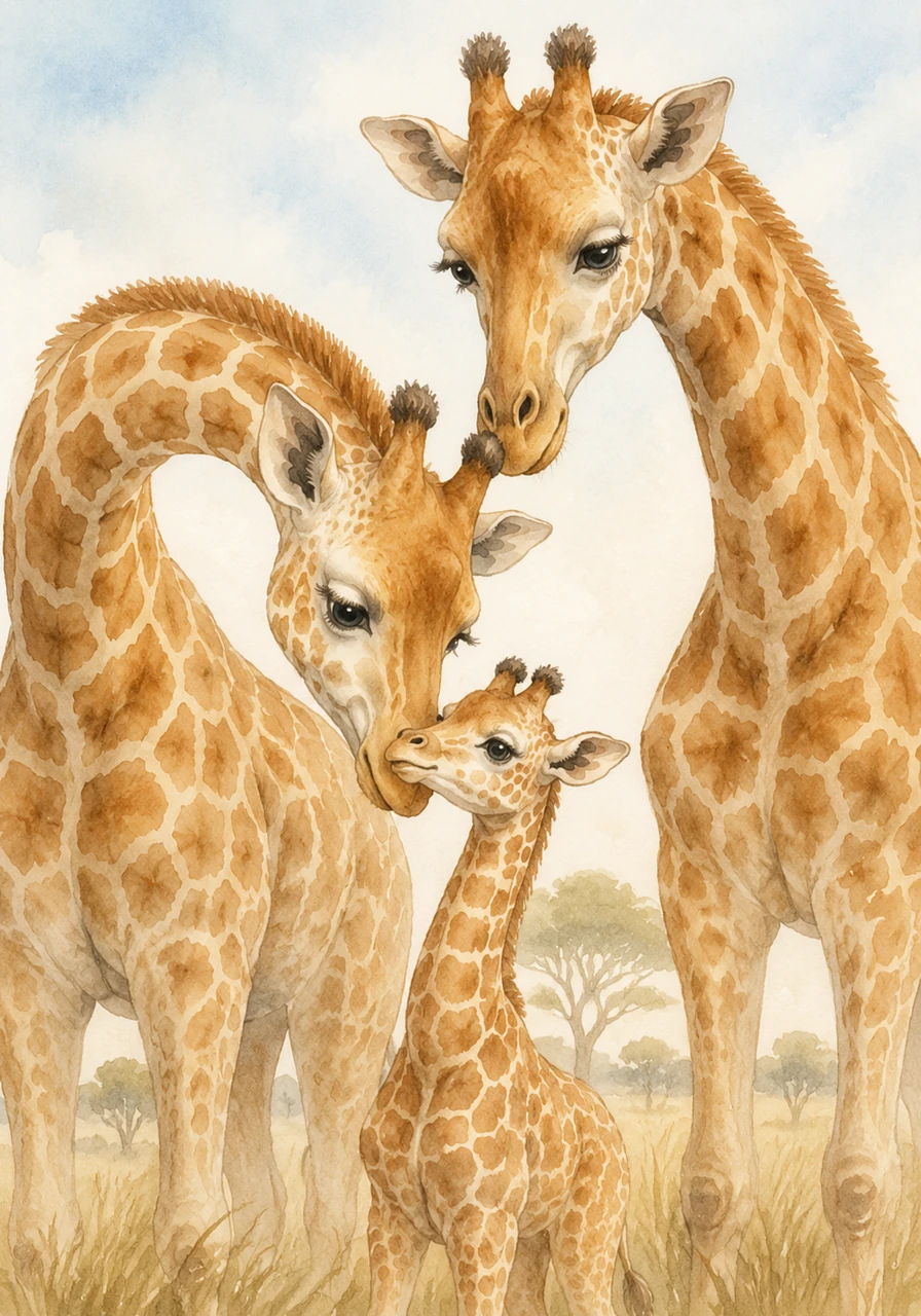 His mama leaned close with love so deep, while his papa watched with eyes that gleam. Welcome, our baby, so gentle, so new, this whole wide world is waiting for you.
