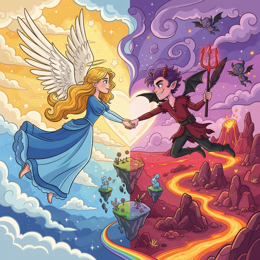 Ангел и Демон: История Настоящей Любви - fairy-tale