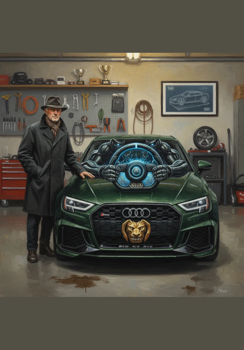 Back in the safety of his garage, Silas turned off the ignition and took one last look at his masterpiece. The RS3 was no longer just a car; it was a reflection of his passion for design and the thrill of the open road.