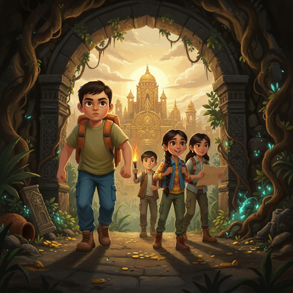 The Secret of the Lost City - adventure