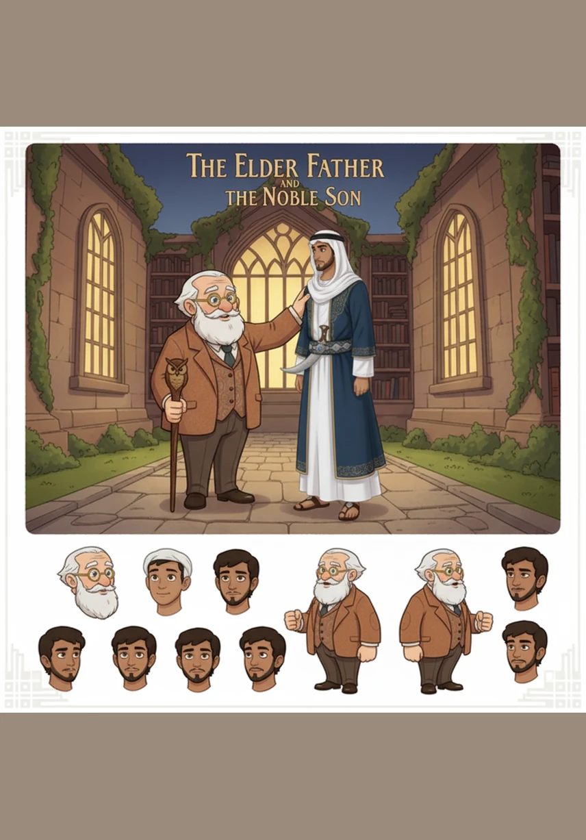 Yousef was a bright and noble young man, but a fierce flame of anger burned within him, often leading him to say harsh words that wounded the hearts of those he loved.