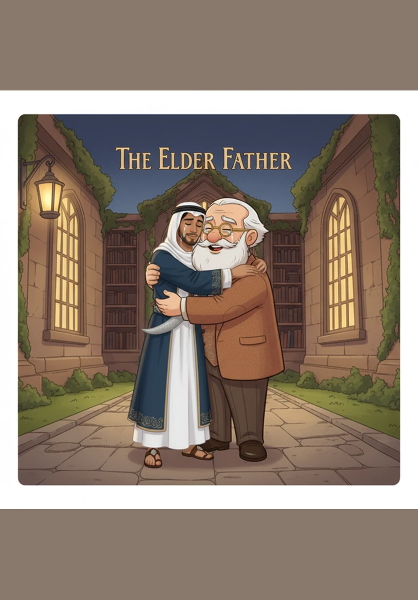 Yousef embraced his father with a new understanding, vowing to let patience be his shield and kindness his guide, keeping his heart and the hearts of others whole.