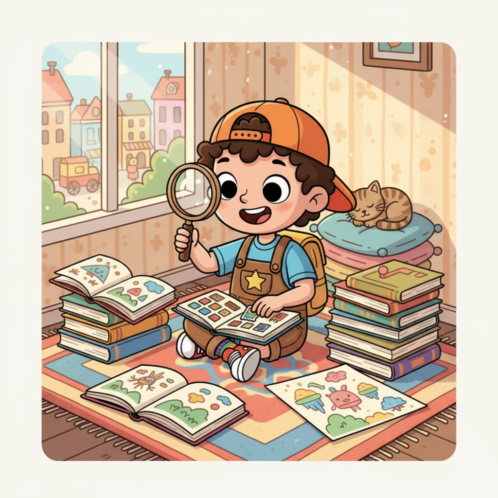 At six, Ami waved goodbye to his village, moving with his parents to a rented house in a bustling town. He quickly adapted, discovering new passions like collecting colorful stamps and drawing imaginative worlds. Books became his best friends, opening doors to countless adventures.