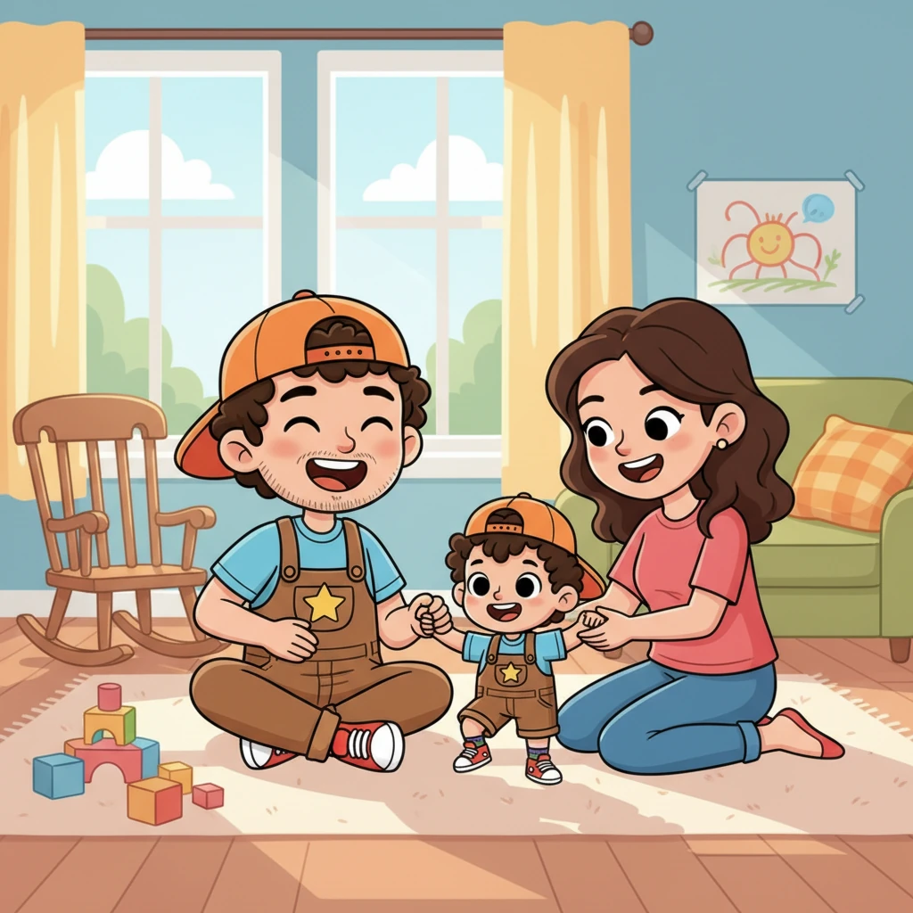 Years later, Ami was truly settled in his new country, his heart overflowing with joy. He and his wife now had a cheerful little son, filling their home with laughter and tiny footsteps. Their small family thrived, creating beautiful memories in their adopted land.