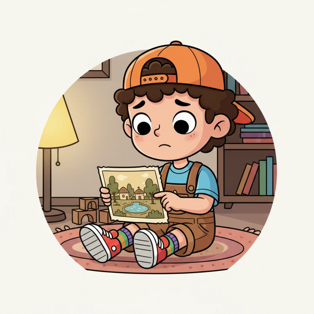 One quiet evening, Ami sat with a worn photograph, his fingers tracing the faded image of his ancestral village home. He remembered the vibrant trees, the shimmering pond, and the echoes of family laughter. A gentle sadness mixed with deep affection filled his gaze.