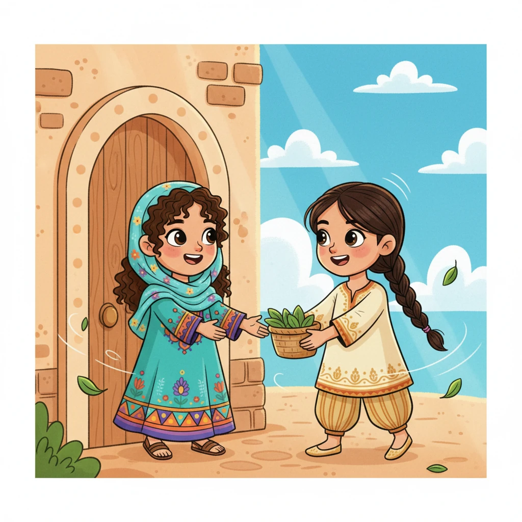 محادثات ليلي وسارة اليومية - Educational stories