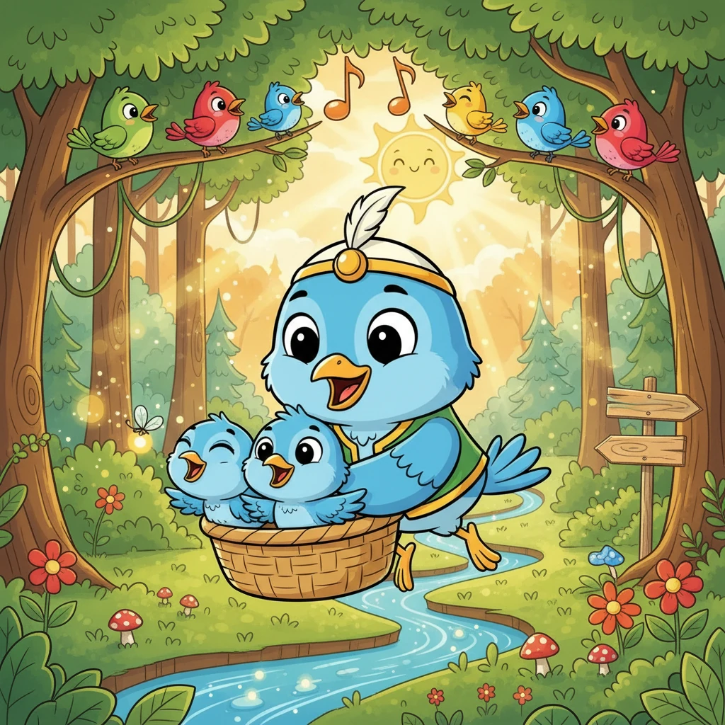 قصة صفور وأطفاله - animal