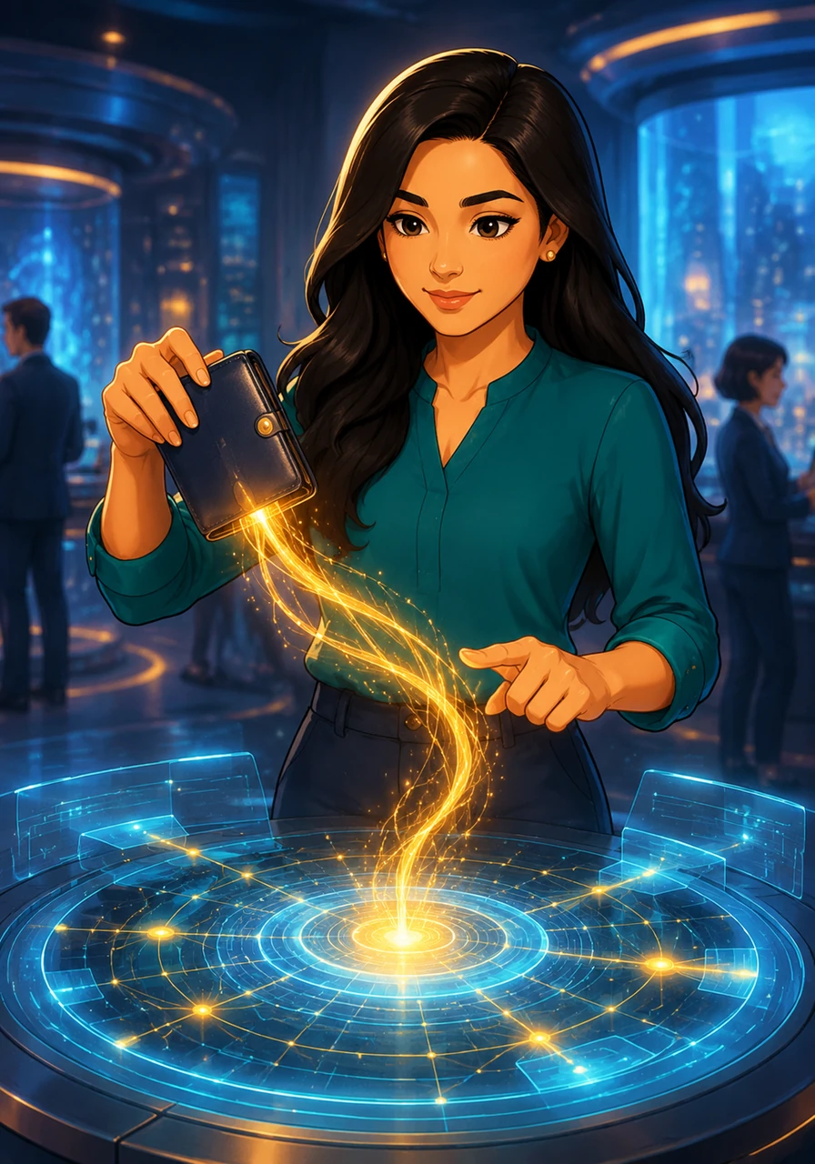 With a soft hum of energy, Riya connects her digital wallet, and a unique Mantle Sepolia address weaves itself into the fabric of the platform like a golden thread.
