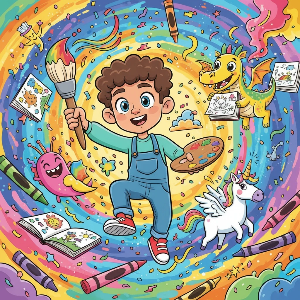 Milo Doodle's Happy Creations