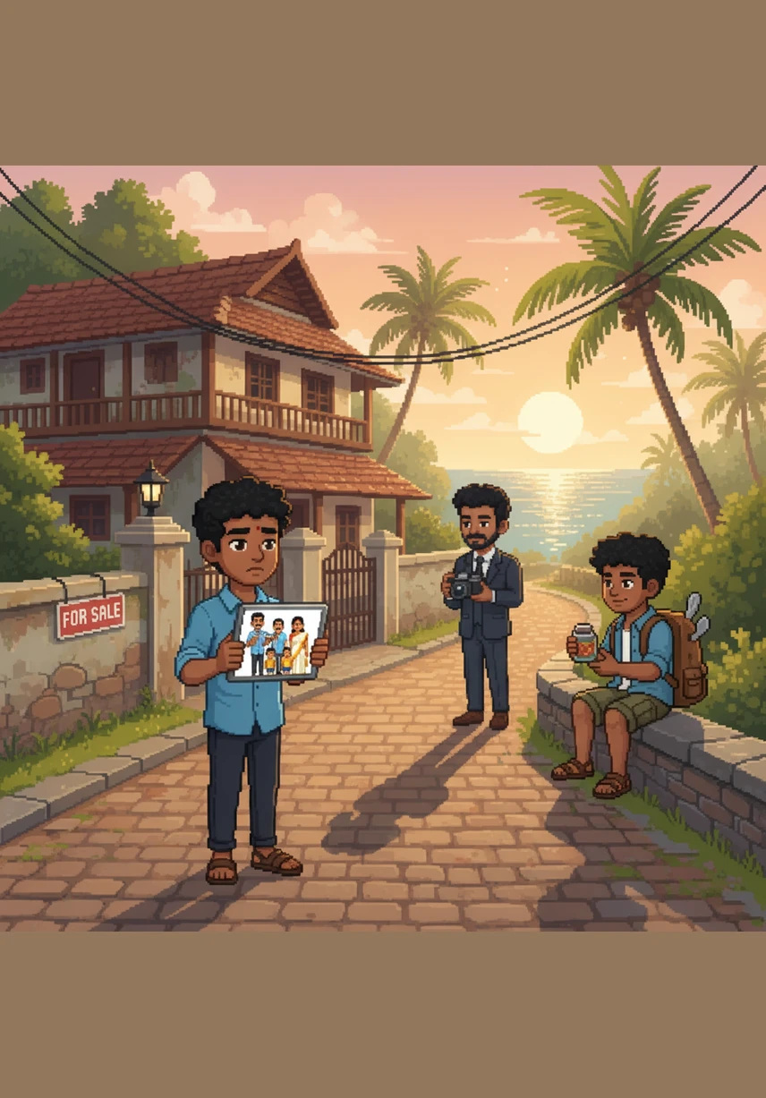 Under the soft glow of the restaurant sign, ikkaL stands as a beacon of hospitality and flavor in the heart of Kochi. Ishan looks out at his happy guests, knowing that he has created more than just a place to eat; he has created a home for memories and tradition.