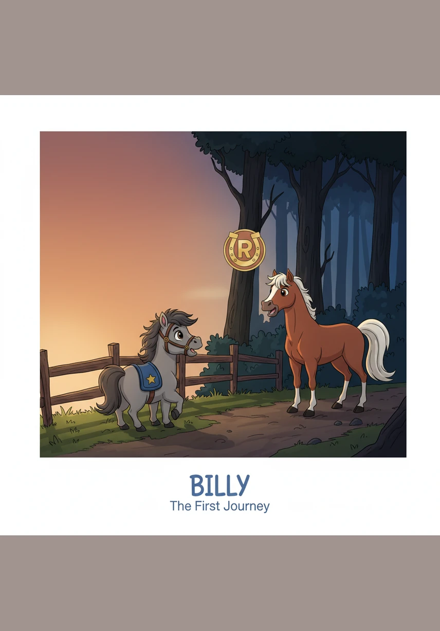 Billy shifts his weight and looks down at the grass, wishing he had the courage to walk over and say hello. He feels a bit lonely, but the idea of introducing himself to so many strangers makes his heart race with nerves.