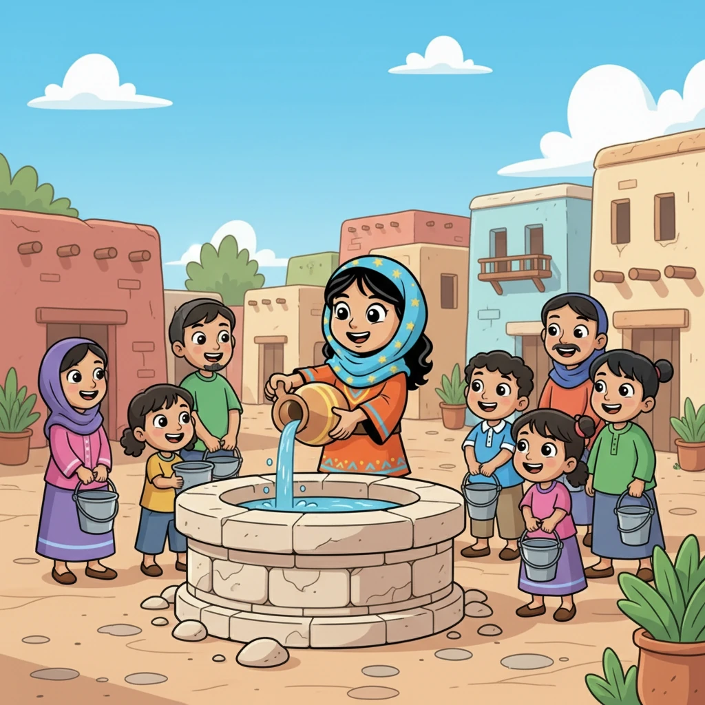 بفضل نور، تمكنت البلدة من الحصول على مياه نظيفة وصالحة للشرب. أدركت نور أن العلم ليس مجرد معرفة، بل هو أداة قوية يمكن استخدامها لإحداث تغيير إيجابي في العالم. ابتسمت نور، وهي تعلم أن العلم هو نور يضيء الدروب.