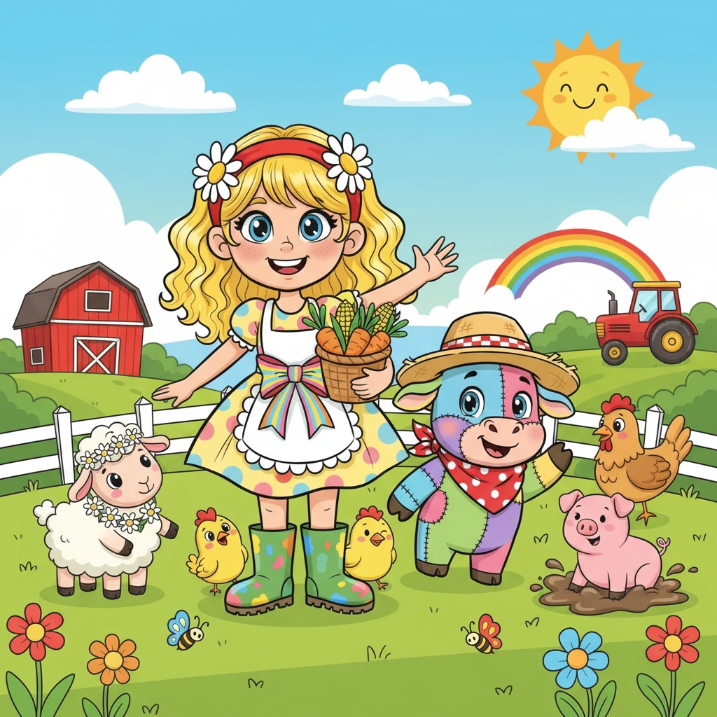 Lily's Farm Friends