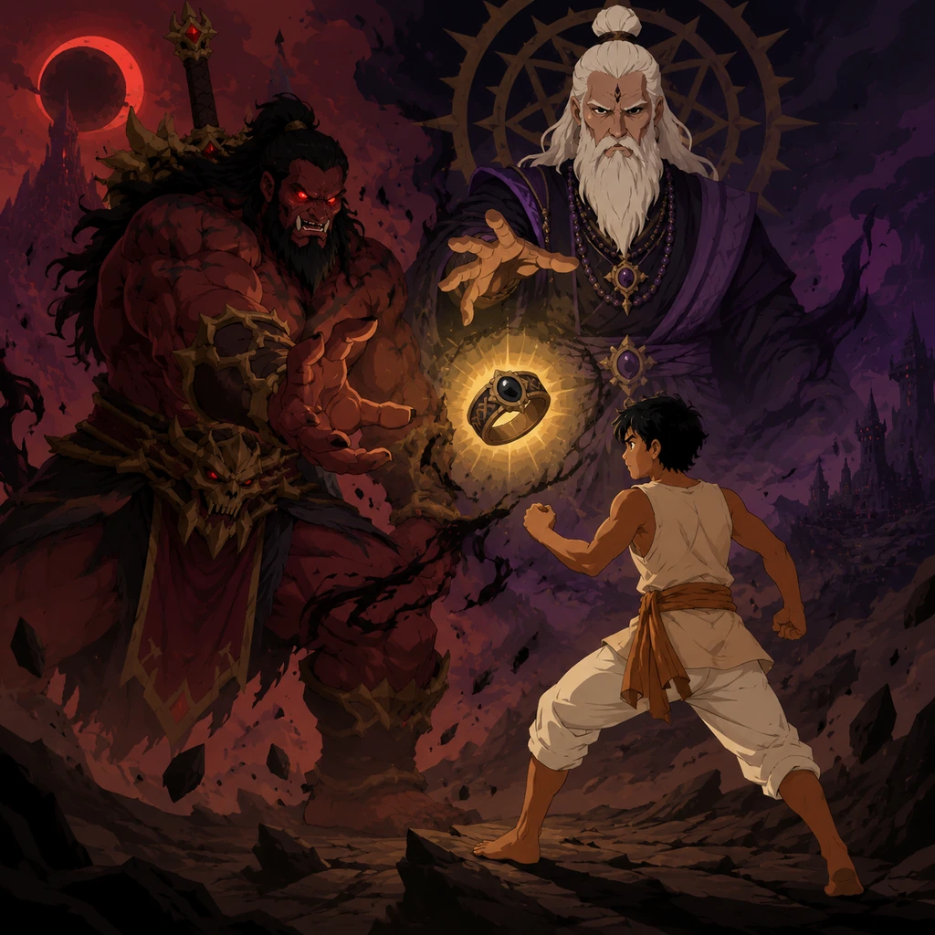असुर गुरु की मायावी अंगूठी - mythology