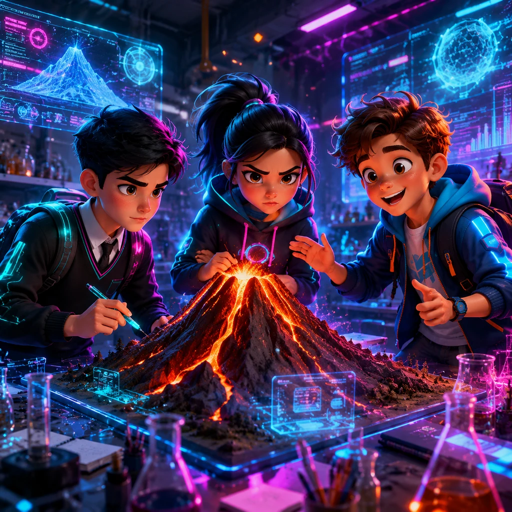 The Great Science Project Showdown - Eğitici hikayeler
