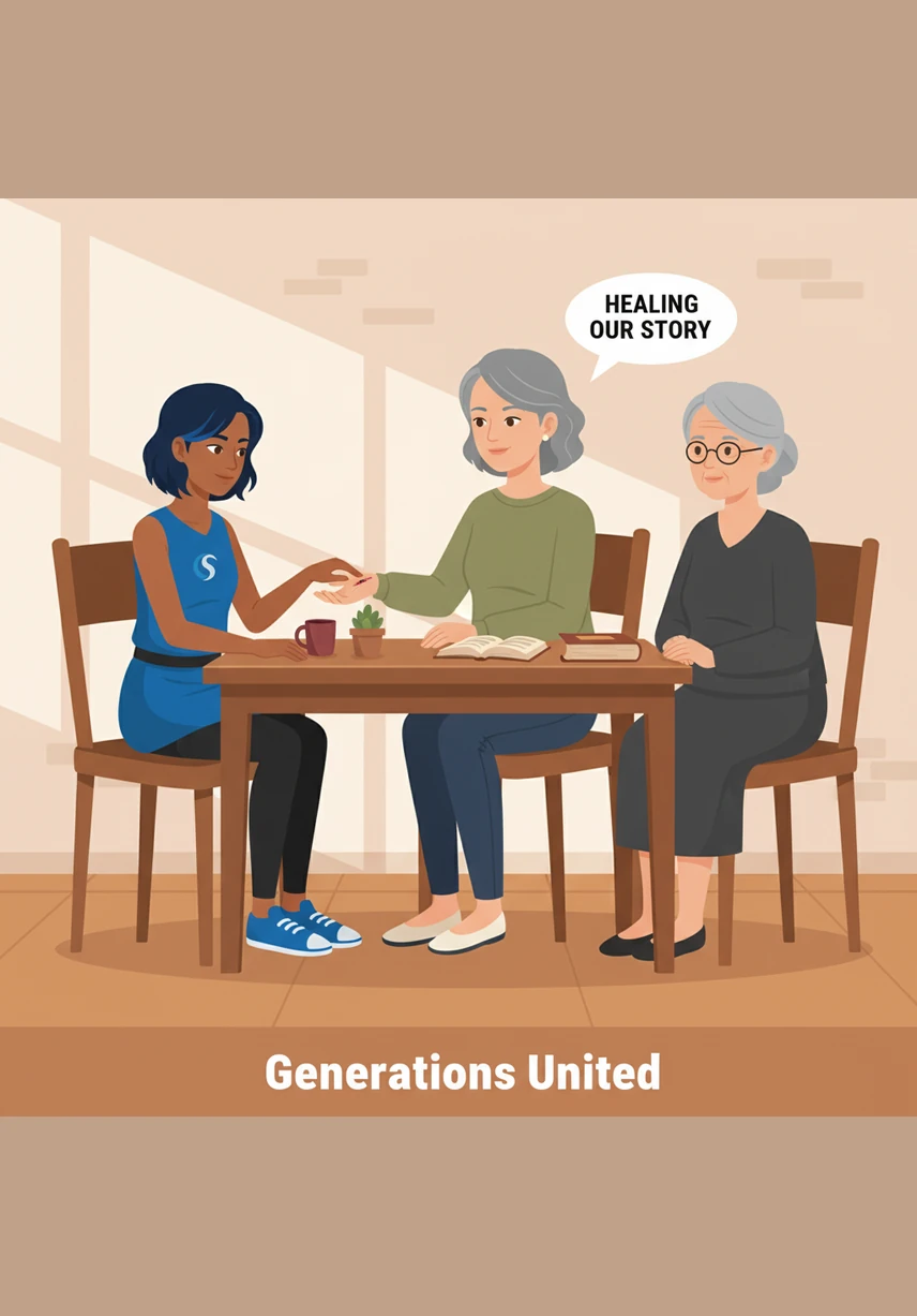 She traces a single, simple line across the paper, feeling the heavy burden on her heart lift just a little bit with the movement. It is a small gesture, but it marks the first brave step toward finding her way through the sadness and feeling light again.