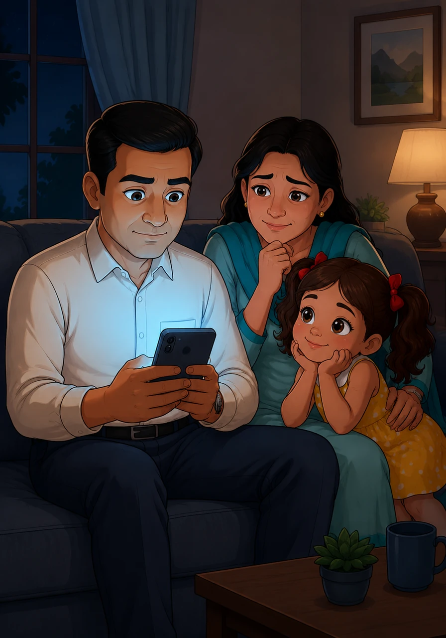 Raj sat on the sofa with his smartphone, the blue light reflecting in his determined eyes as he searched for the best term insurance policies. He realized that while he was alive, he would provide them with happiness, but he needed to ensure that their security continued even in his absence. It was a silent, sacred promise made in the dark of the night to the people he loved most.