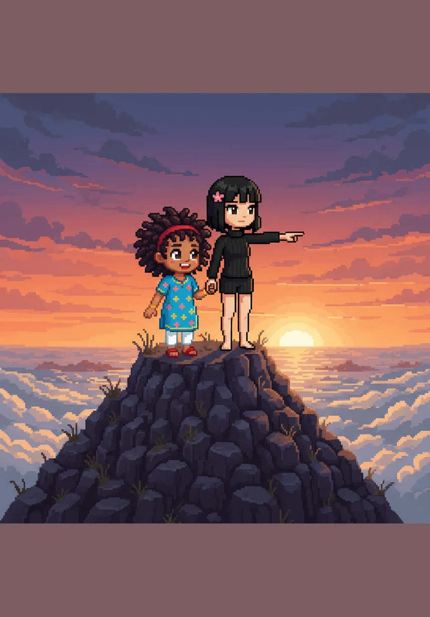 Elles lancent alors un appel vibrant par-delà les montagnes : nous comptons sur vous, les enfants du Puythouk, ce mercredi à 14h30 au bâtiment B. Venez nous aider à surmonter les épreuves et à ramener le soleil !