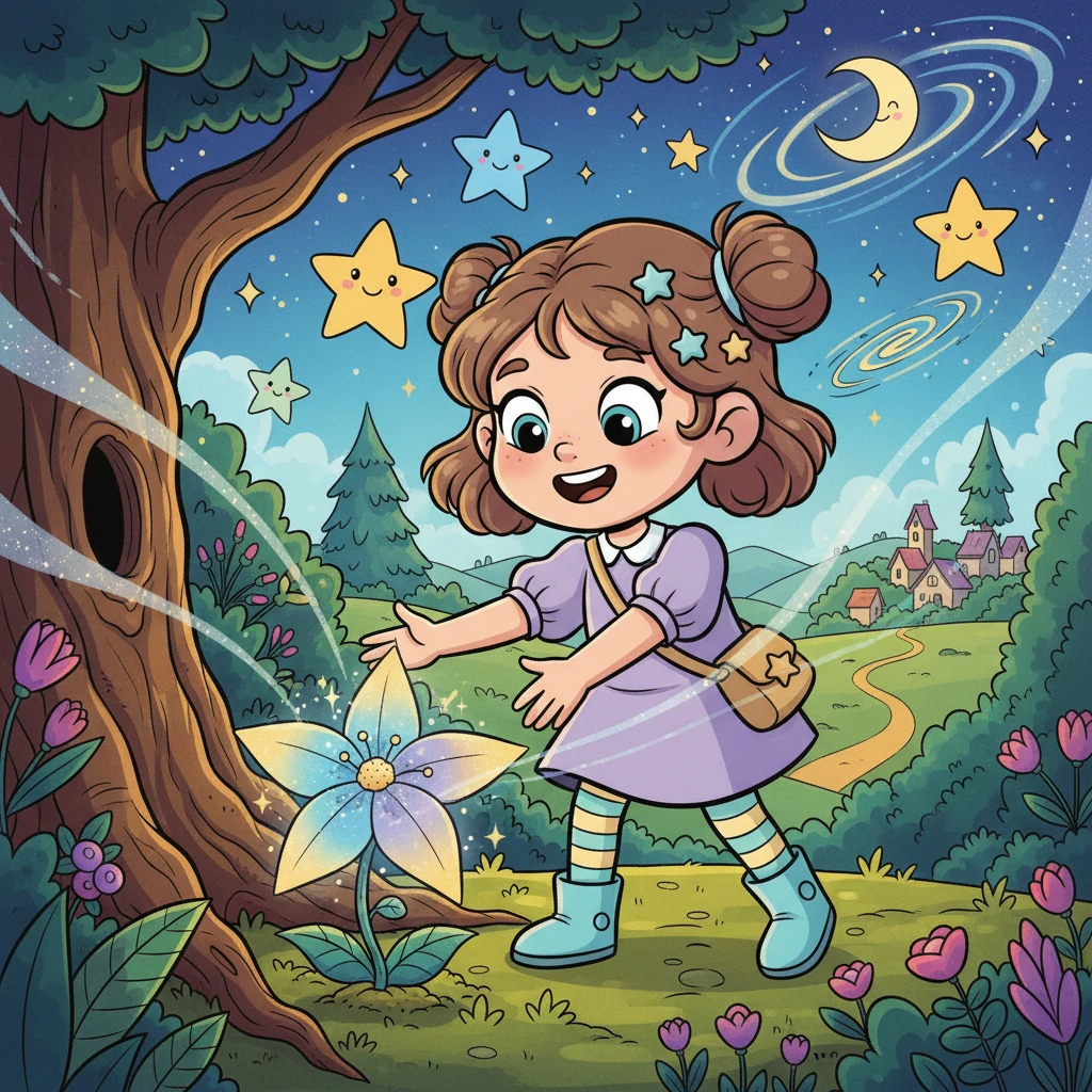 Luna and the Starflower - fairy-tale