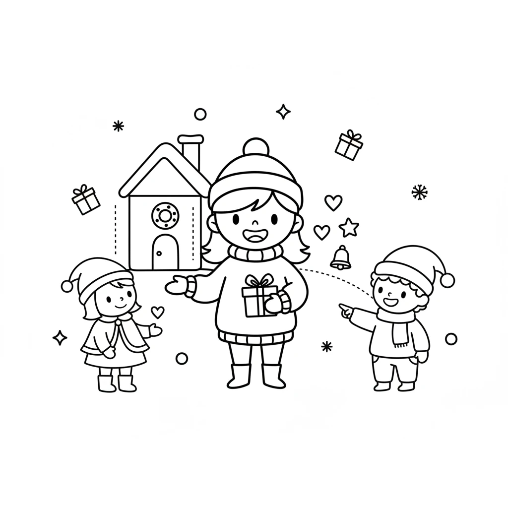 free christmas coloring pages