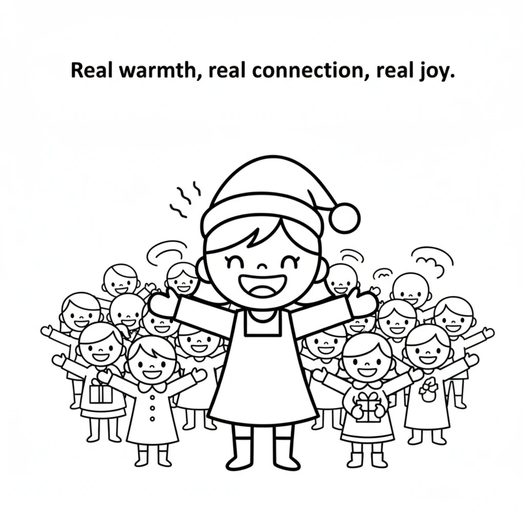 Lily watched everyone, her heart swelling with happiness. This was better than any toy. This was a Christmas full of real warmth, real connection, and