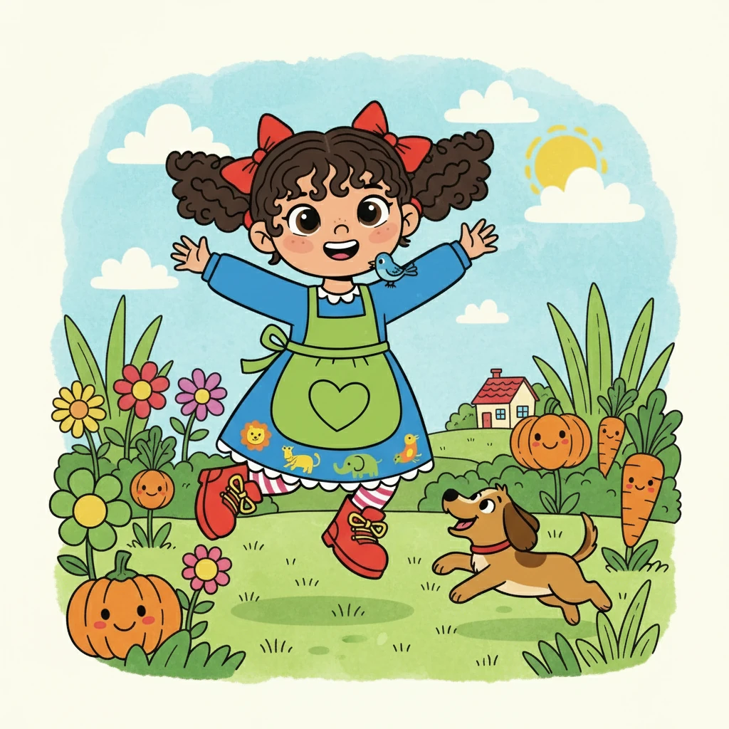 Sofia aprendeu que o amor, a amizade e o respeito são os maiores tesouros da vida. Ela continuou a cuidar do jardim, a brincar com Amigo e a amar seus pais, sempre lembrando da mágica aventura que transformou sua vida. A história é escrita por Luciana Barros.