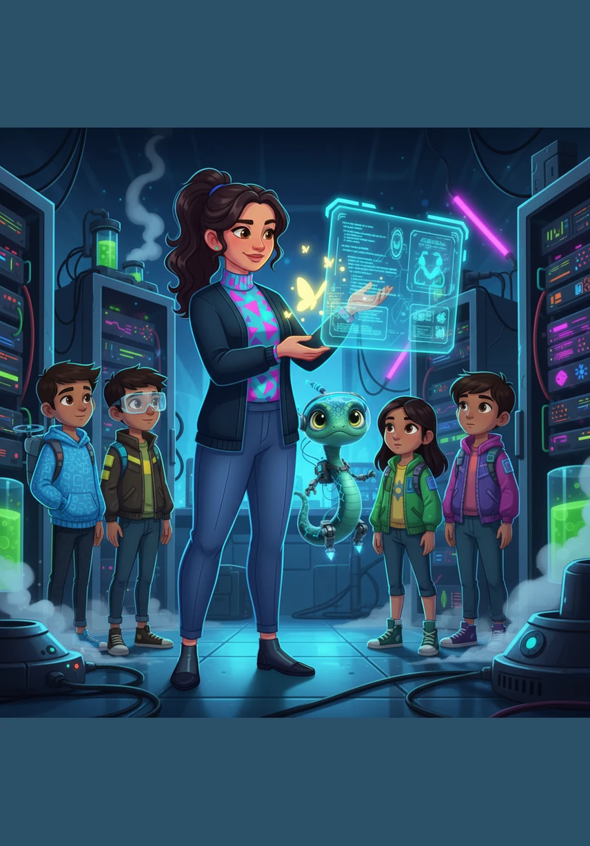 Mientras algunos retrocedían con temor, la profesora Mariela se acercó con una sonrisa tranquila y ojos brillantes de emoción. En lugar de alejar a los niños, los invitó a observar con respeto, transformando el miedo inicial en una chispa de curiosidad pura.