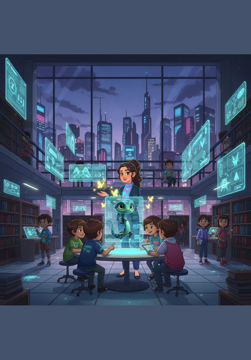 La biblioteca de la escuela se llenó de una energía nueva cuando los equipos buscaron información sobre el hábitat y la importancia de las culebras. Los niños descubrieron con asombro que su pequeña amiga no era peligrosa, sino una pieza vital para el equilibrio de la naturaleza.