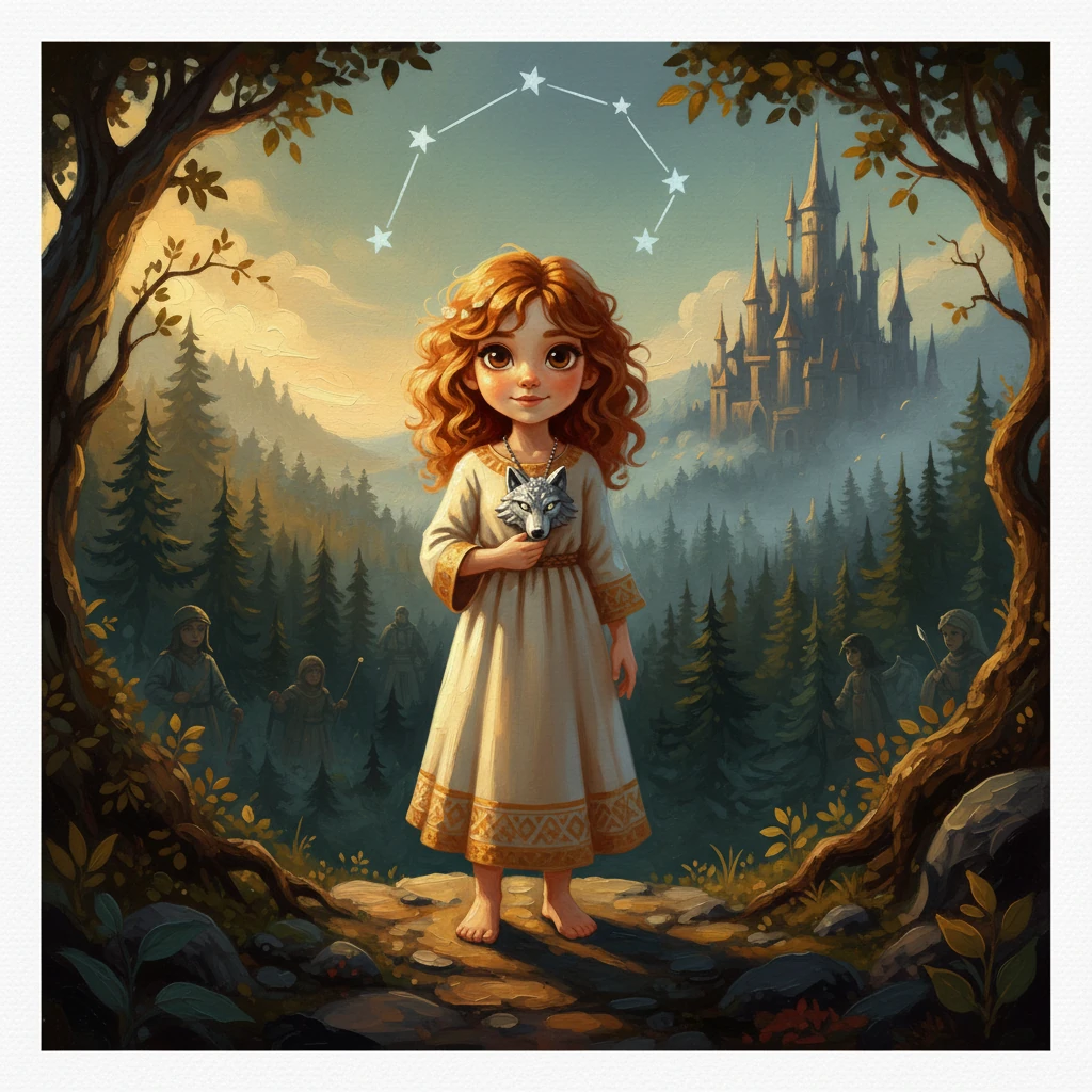 Luma dan Kalung Serigala Tujuh Bintang - 冒险故事