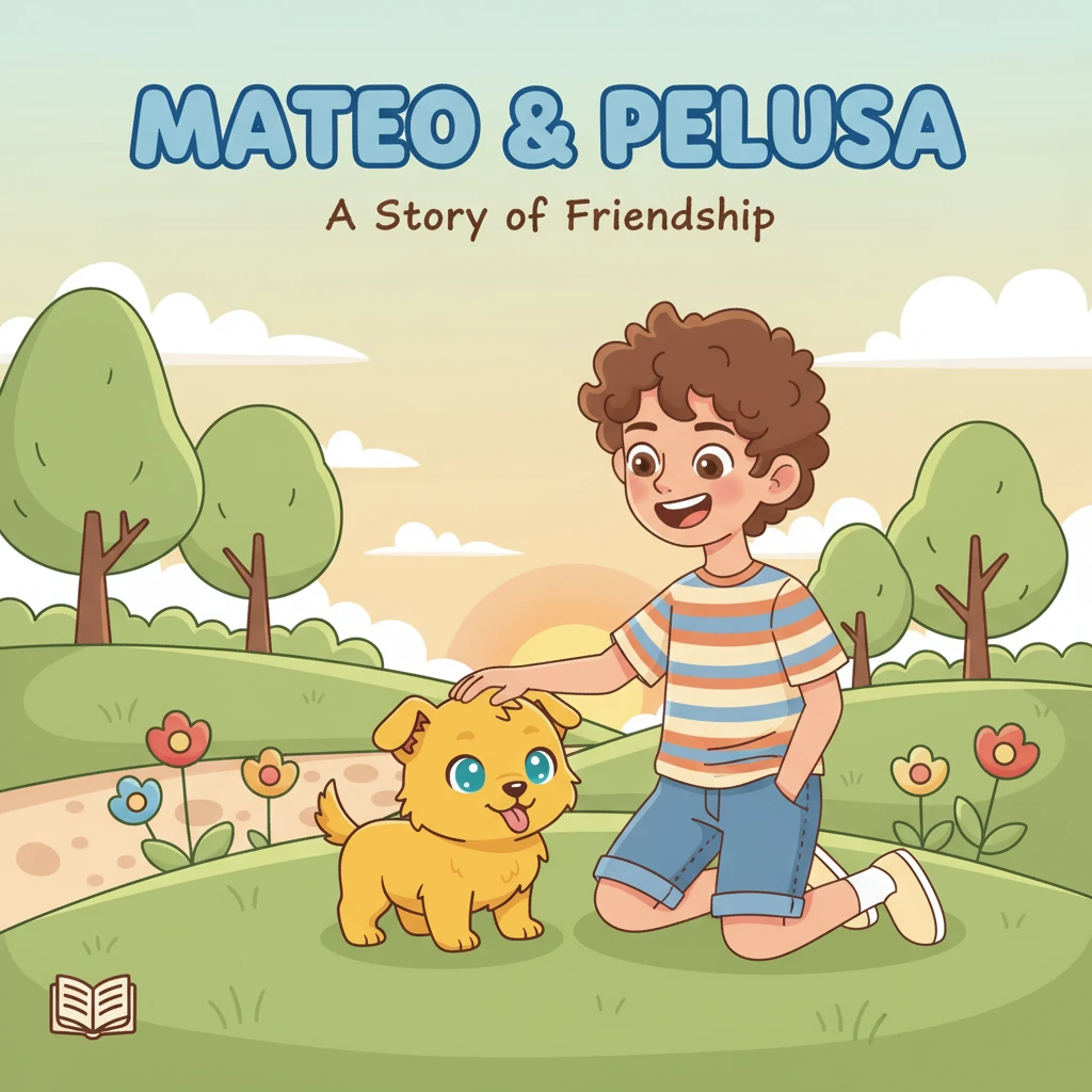 Mateo y su mejor amigo Pelusa