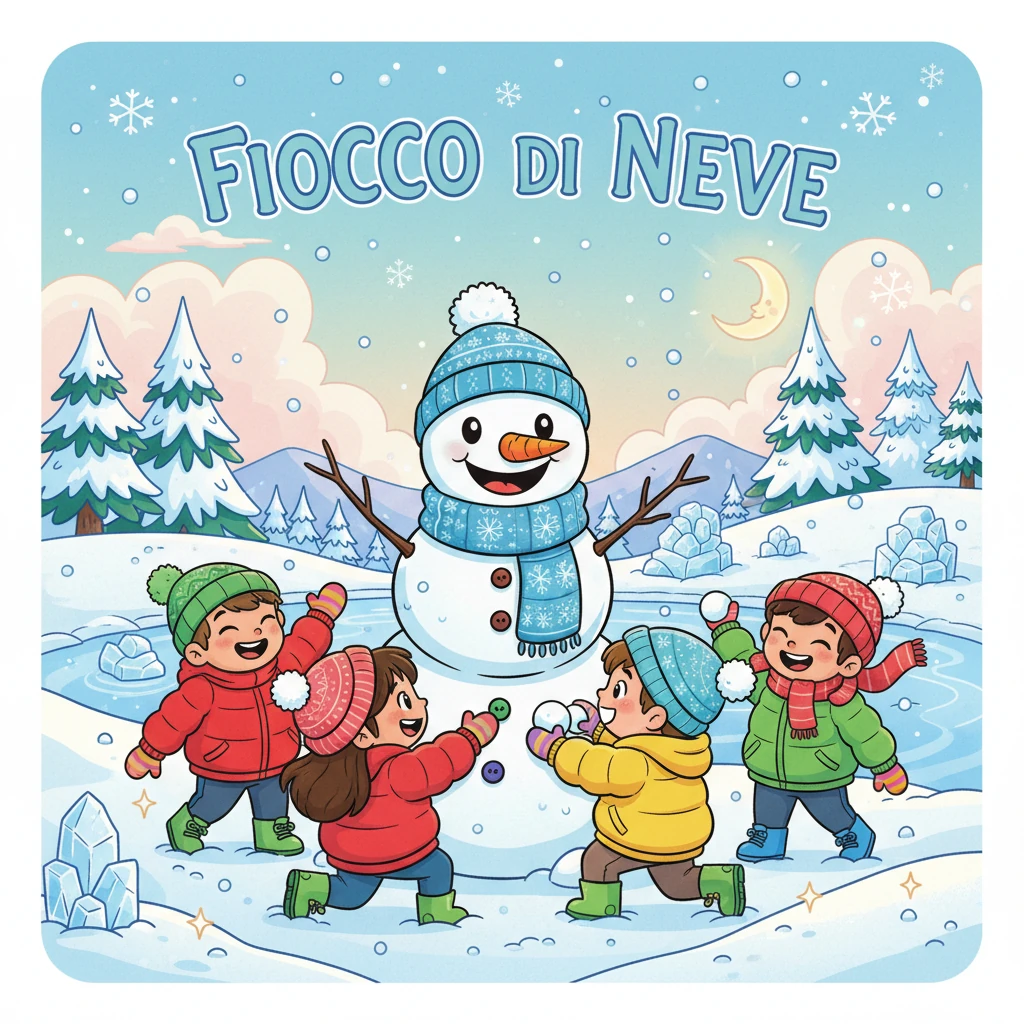 L'Inverno e l'Amicizia di Fiocco di Neve - friendship
