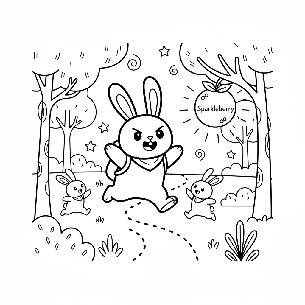 bunny coloring pages