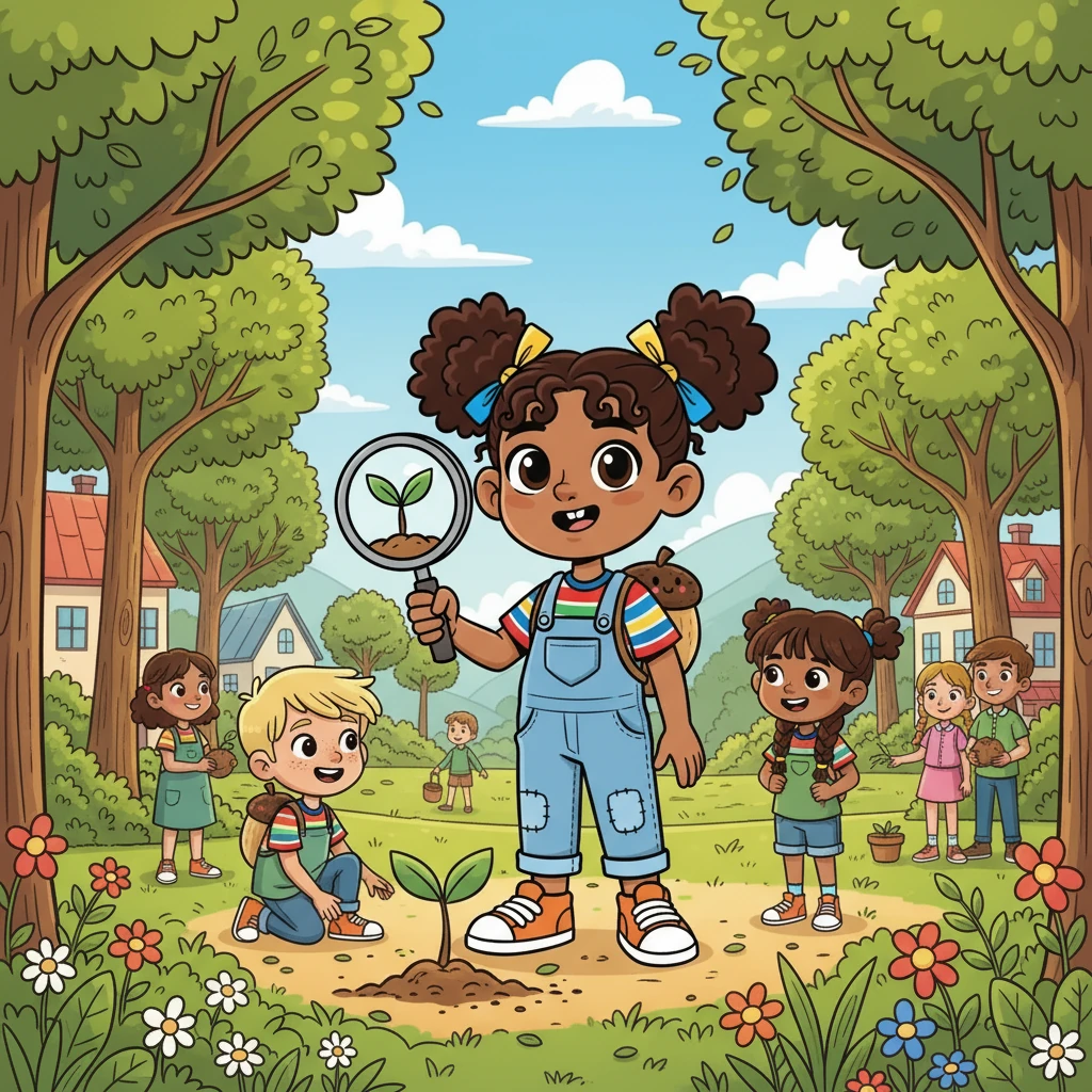 After months of hard work, the Green Guardians saw their efforts bear fruit. The forest began to regrow, the village was cleaner, and the community was more aware of environmental issues. Mai and her friends smiled, knowing they had made a real difference and set an example for others.