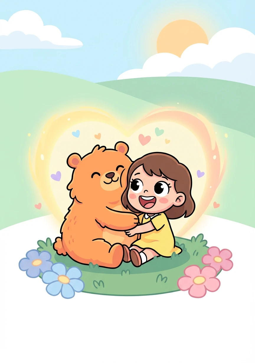 而莉莉知道——不管去哪里，她都会被爱包围。