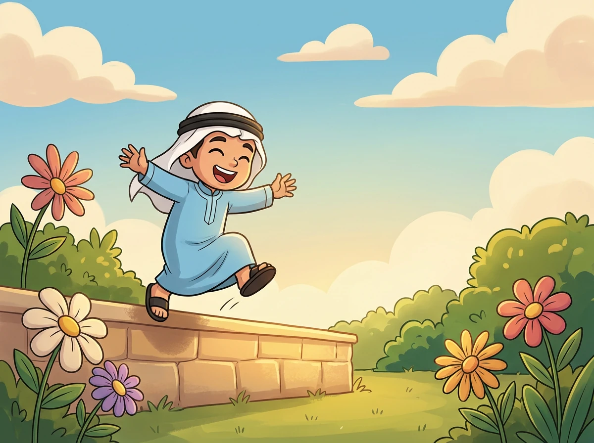 بحث والداه عنه في كل مكان. وأخيرًا، وجدوه وهو يبكي وحيدًا.