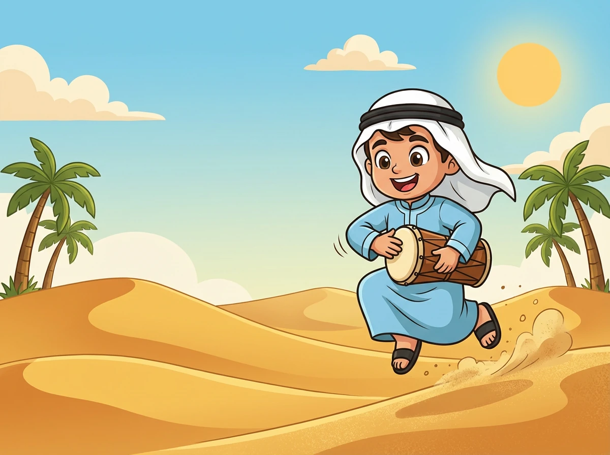 تعلم أمين درسًا مهمًا. منذ ذلك اليوم، كان دائمًا يستمع إلى كلام والديه وكان سعيدًا وآمنًا.