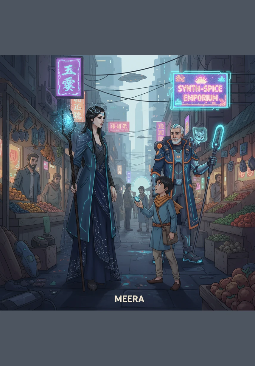 One afternoon, Meera catches a glimpse of Rohan in the village market, looking older but standing tall with a look of quiet dignity. The sight of his simple, honest life brings a sharp pang of regret to her heart.