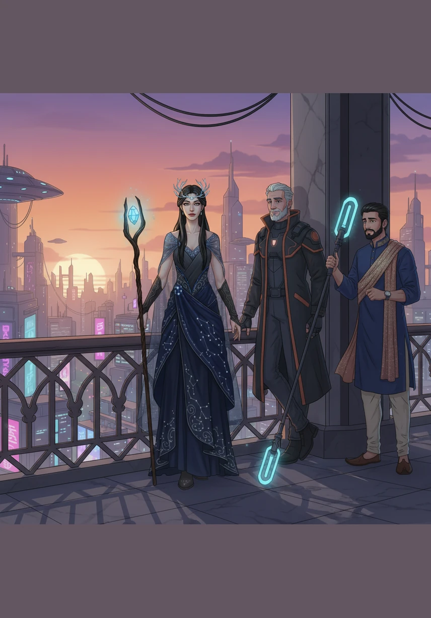 Standing on her marble balcony, Meera watches the sun set, much like she used to with Rohan. She realizes that while she gained the world's riches, she lost the only thing that truly mattered: her heart’s peace.