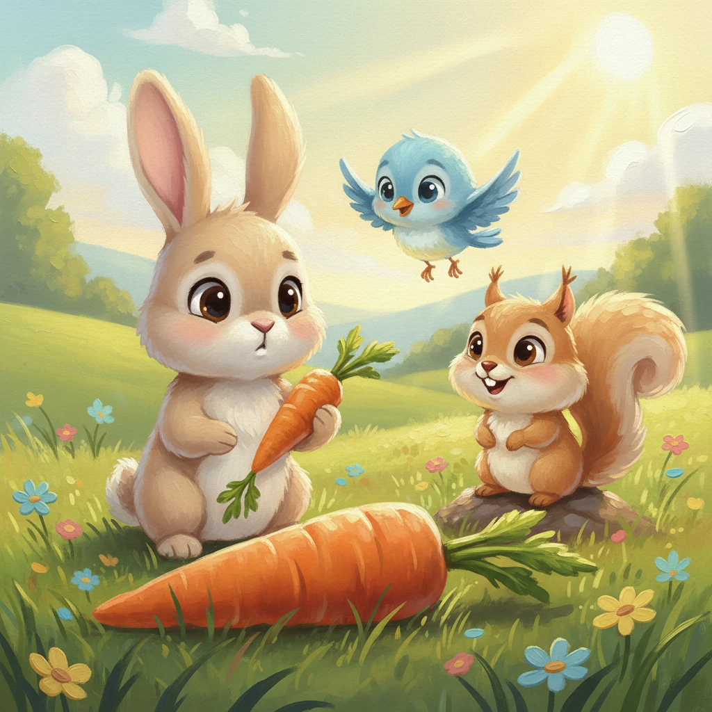 Barnaby's Big Carrot Surprise - animal