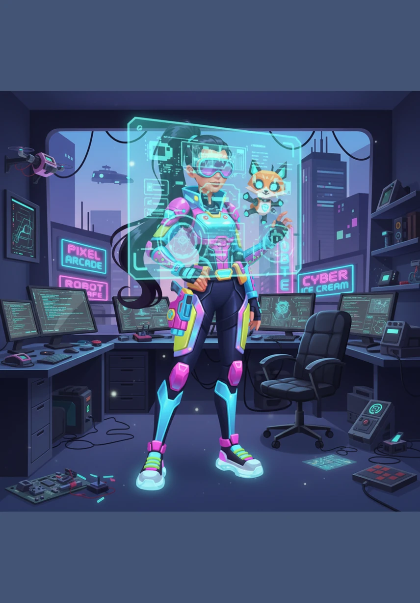 Using advanced AI design tools, she creates a cohesive visual grid that tells a story of craftsmanship and sustainability. Each post is meticulously planned to harmonize with the next, creating a digital storefront that feels like a high-end luxury boutique.