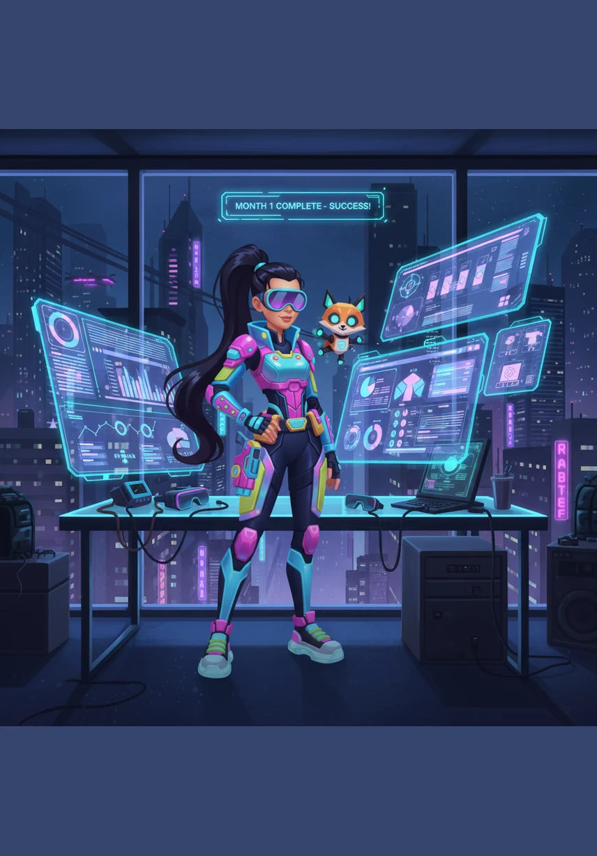 With her first successful month behind her, Elena looks forward to scaling her business using data-driven insights and new creative collaborations. She feels empowered by her journey, proving that with the right tools and a clear vision, anyone can thrive in the digital marketplace of 2025.