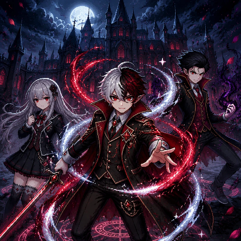 The Hybrid of Blood Castle Academy - Fantasy-Geschichten