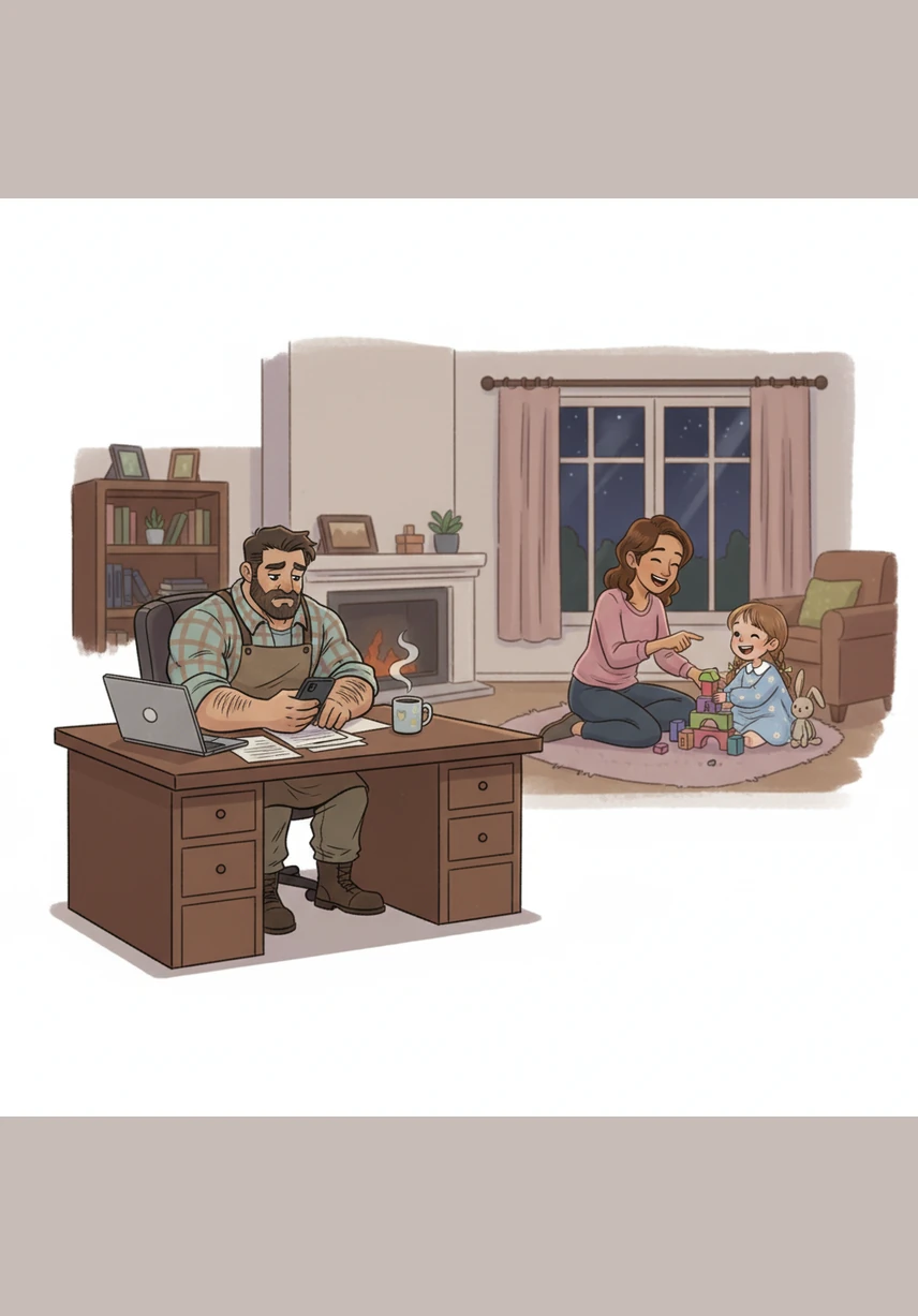 Meanwhile, Clara’s father found himself increasingly distant, often buried under the weight of work and daily responsibilities. The moments he had to spend with Clara were rare, and when he was home, she was often already busy with her mother, leaving him feeling like a stranger.
