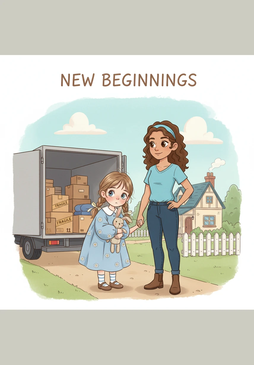 Seeking a fresh start and a life of peace, Clara and her mother eventually packed their belongings and moved to a new city together. Though the past remained a part of her, Clara looked toward the horizon with her mother by her side, ready to build a new future filled with quiet strength.