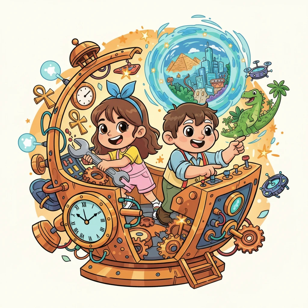 Grandpa Tomás's Time Machine - educational