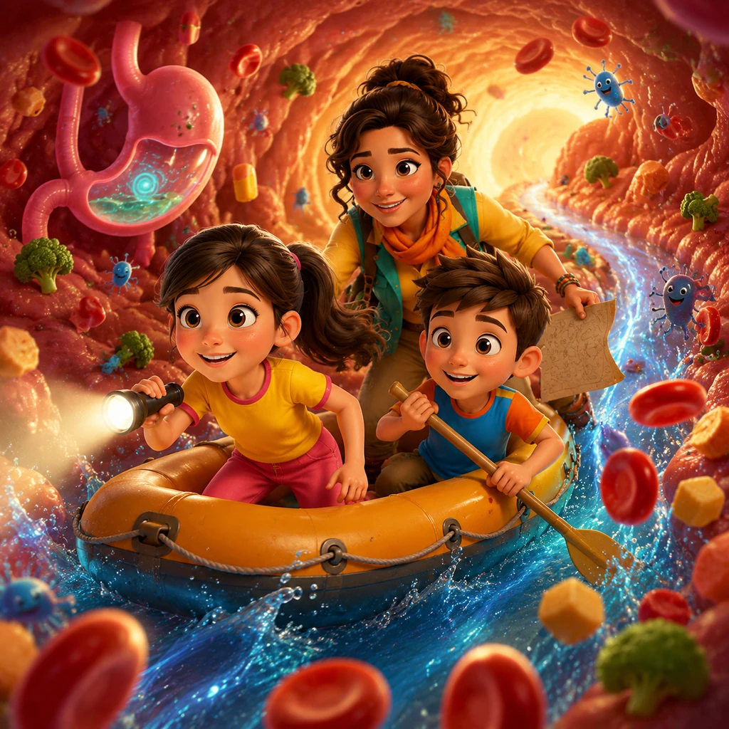 Hannah, Leon, Hayden and the Invisible River - educational