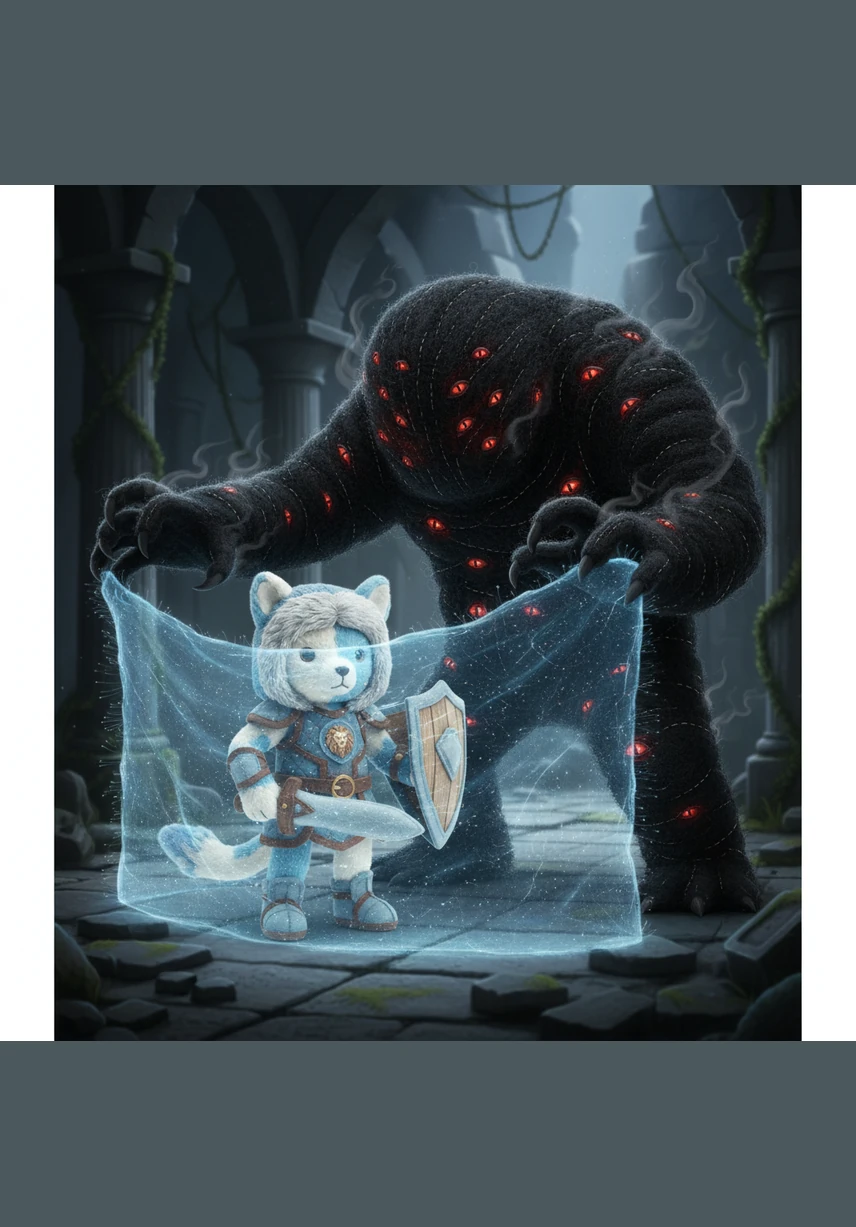 A brilliant spark ignited at the tip of the staff, quickly growing into a roaring wave of pure, golden light. The darkness recoiled in shock as the radiance cut through the thick mist like a golden blade.